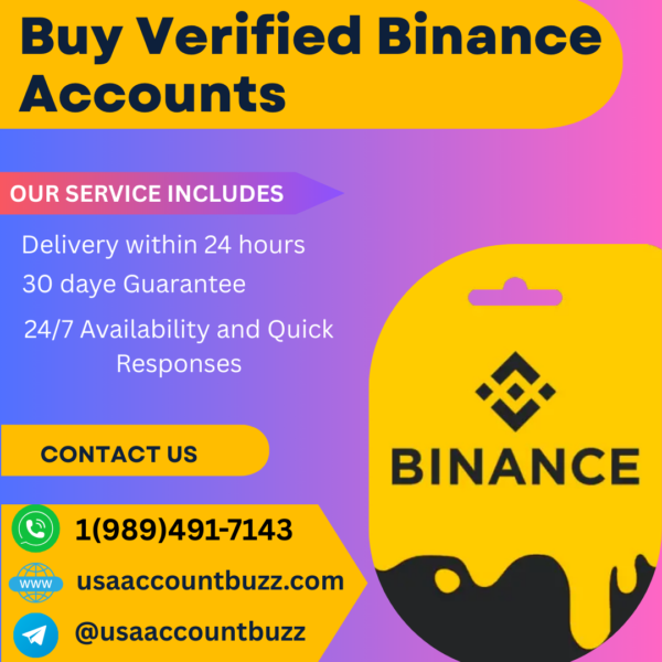 Buy Verified Binance Accounts